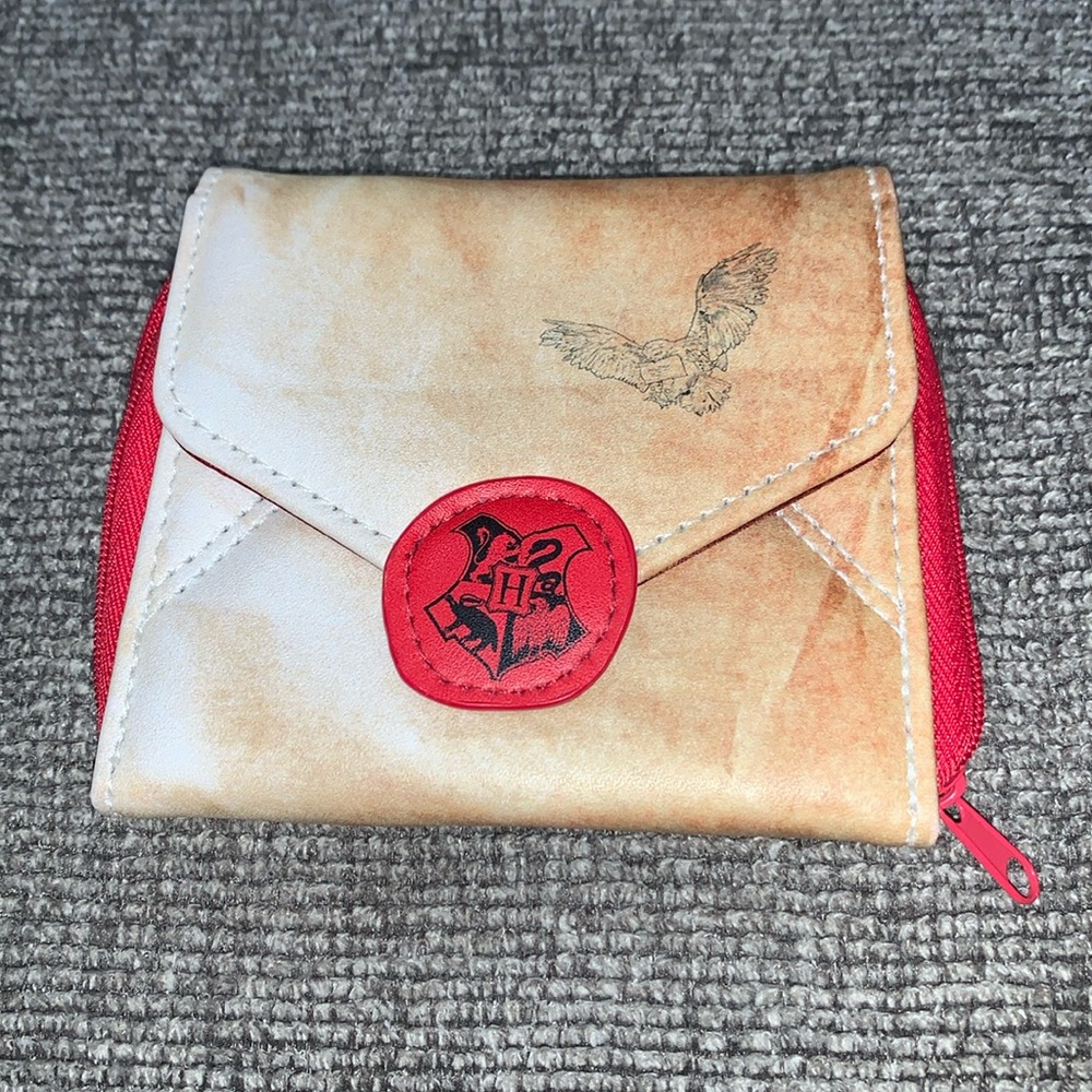 EUC Harry Potter Acceptance Letter wallet